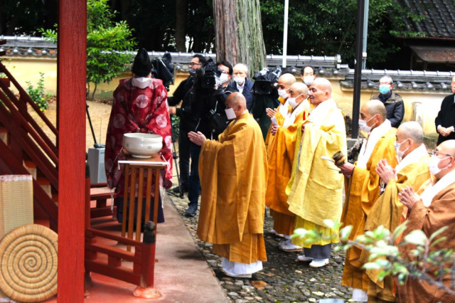 新春初釜大茶盛式/西大寺