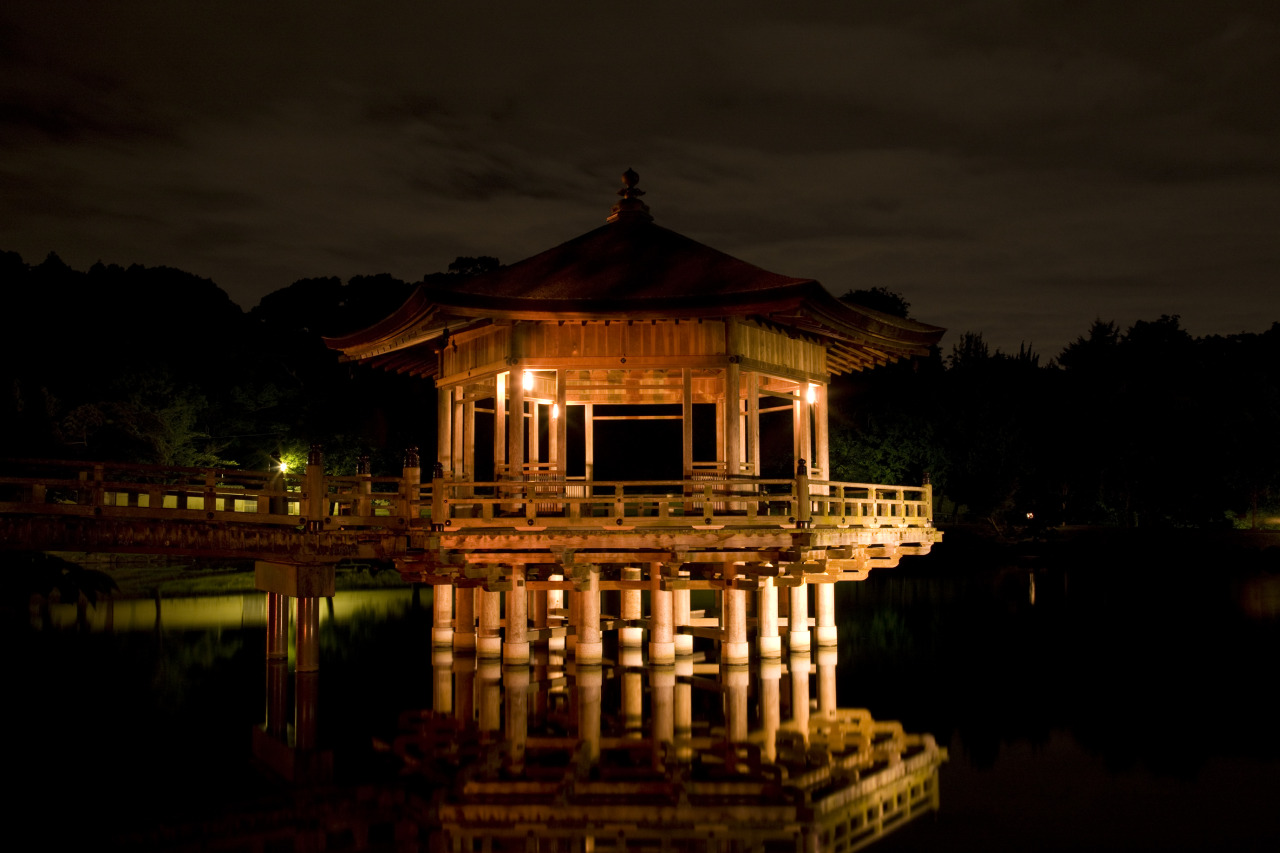 世界遺産や歴史的建造物がライトアップ。ライトアッププロムナード・なら/奈良市内各所