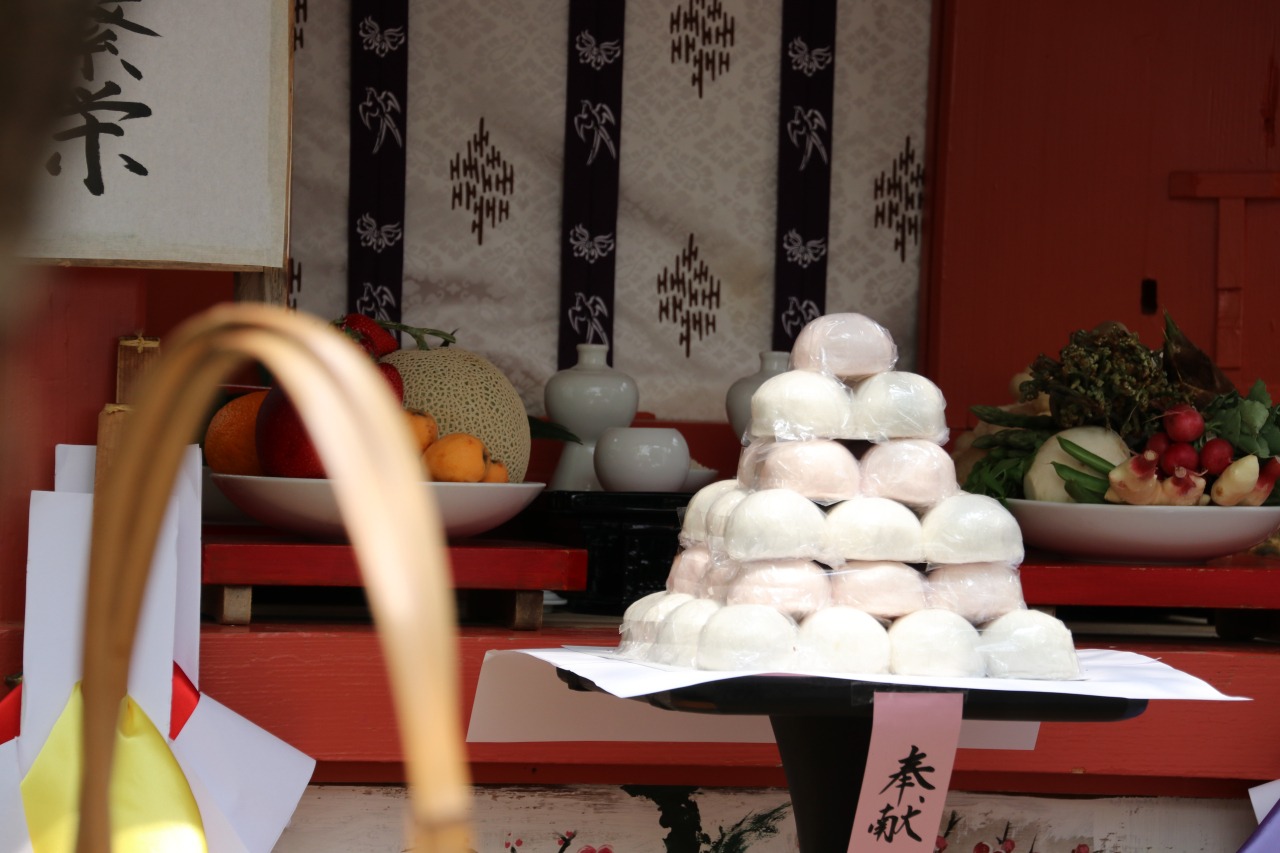 饅頭まつり/林神社(漢國神社内)