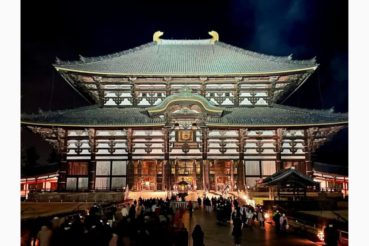 初詣/東大寺大仏殿