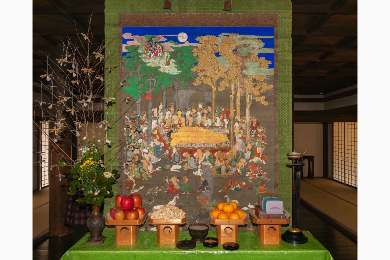 お釈迦様の御命日を供養する法要。涅槃会/唐招提寺