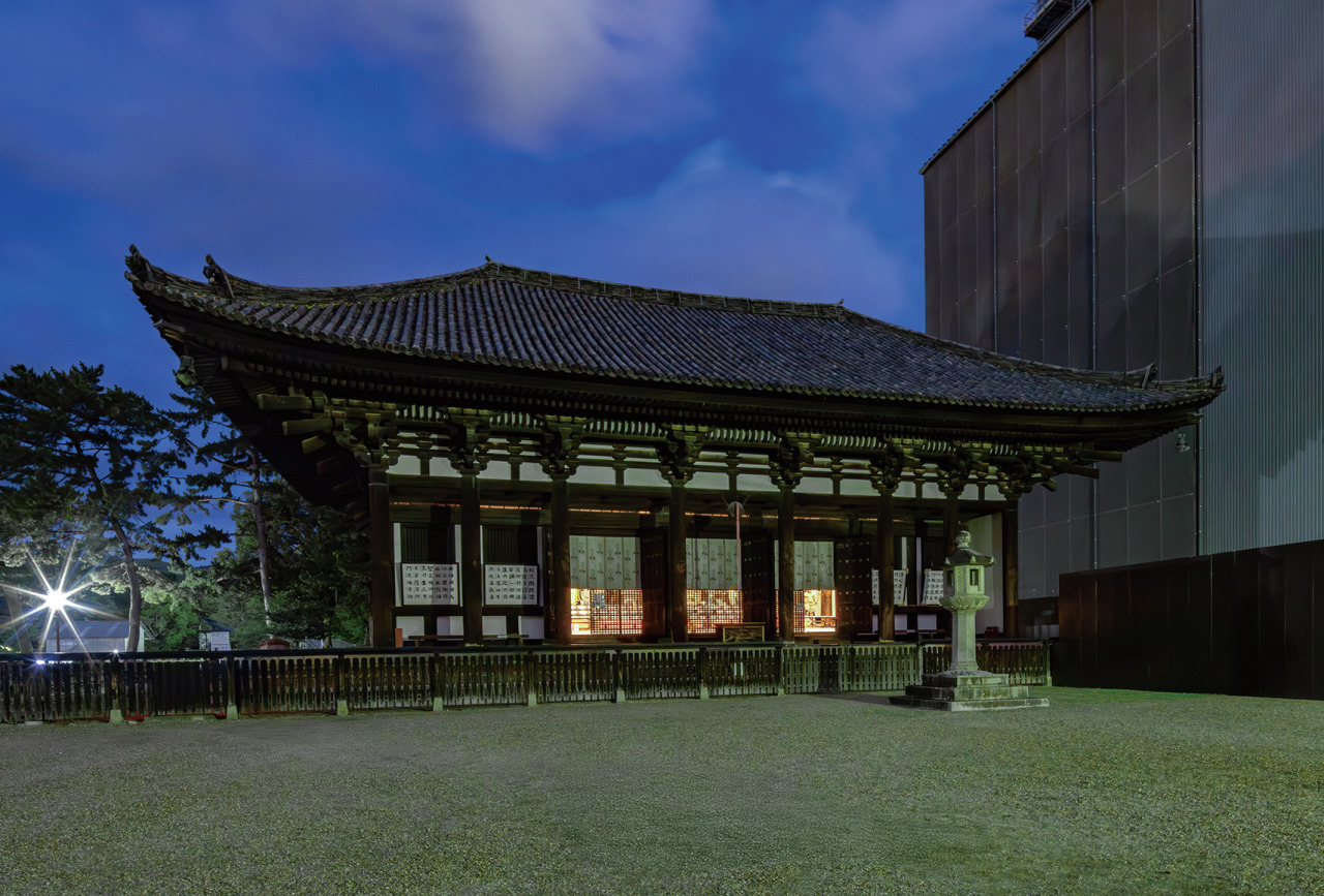 【秋夜の奈良旅2025】興福寺 国宝・東金堂 夜間特別参拝